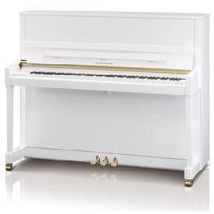 SCHIMMEL 121 ELEGANCE MANHATTAN WP PIANO VERTICAL