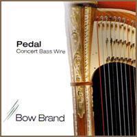 BOW BRAND BASS WIRE 5ª OCTAVA SOL N.34 CUERDA ARPA PEDAL