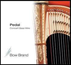 BOW BRAND BASS WIRE 6ª OCTAVA RE N.37 CUERDA ARPA PEDAL