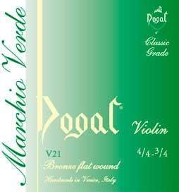 DOGAL V21 SERIE VERDE JUEGO CUERDAS VIOLIN 4/4 - 3/4