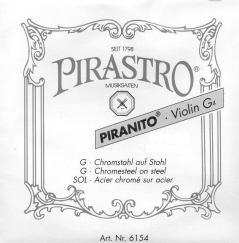 PIRASTRO PIRANITO 4ª CUERDA VIOLIN 1/4 1/8