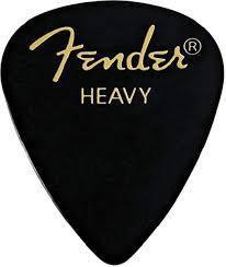 FENDER 351 CLASSIC CELLULOID BLACK GROSS HEAVY  PUA