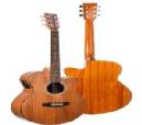 DAYTONA ELECTRIFICADA A401CE MINI JUMBO KOA GUITARRA ACUSTICA