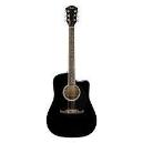 FENDER FA-125CE BLACK GUITARRA ACUSTICA