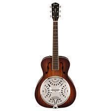 FENDER PR-180E RESONATOR AGED COGNAC BURST GUITARRA ACUSTICA