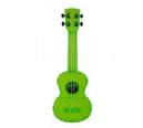 KALA WATERMAN VERDE TRANSPARENTE UKELELE SOPRANO