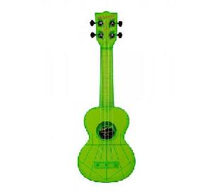 KALA WATERMAN VERDE TRANSPARENTE UKELELE SOPRANO