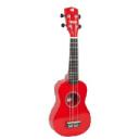 OCTOPUS UK-205RDS  Rojo con funda UKELELE SOPRANO