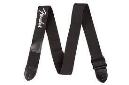 FENDER CORREA ELECT 2" LOGO STRAP WHITE/ BLK