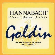 HANNABACH CUERDA ESPAÑOLA 7256 GOLDIN CLASIC 6º