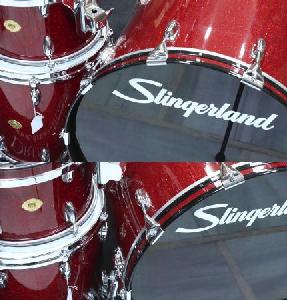 SLINGERLAND STUDIO KING RED GLITTER  BATERIA