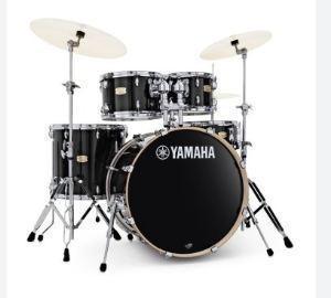 YAMAHA STAGE CUSTOM BIRCH SBP0F5 + HW680W RAVEN BK BATERIA