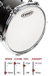 EVANS BG1 COATED 16" B16G1 PARCHE