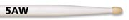 VIC FIRTH 5AW WHITE BAQUETA