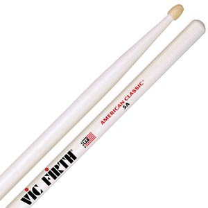 VIC FIRTH 5AW WHITE BAQUETA