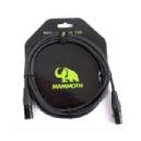 MAMMOTH PREMIUM 10ft XLR-XLR  CABLE MICRO