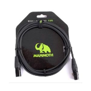 MAMMOTH PREMIUM 10ft XLR-XLR  CABLE MICRO