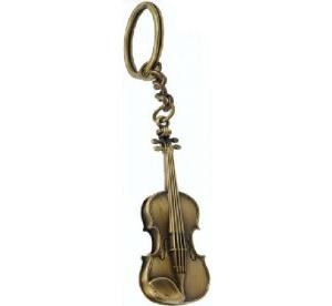 LLAVERO VIOLIN 3D K-1071 BRASS