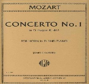 TPAP MOZART CONCIERTO TROMPA KV412 N. 1 Re (Chambers) 