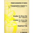 BT MTD SIEGFRIED FINK STUDIES FOR DRUM SET ELEMENTARY VOL.1