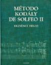 METODO KODALY DE SOLFEO II  /  ERZSEBET HEGYI *EN OFERTA*