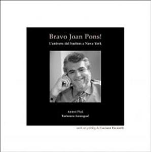 BRAVO JOAN PONS / ANTONIO PIZA