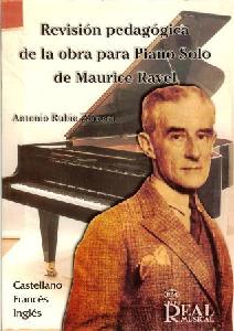 REVISION PEDAGOGICA OBRA PIANO MAURICE RAVEL