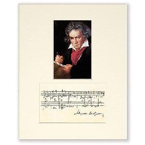 PASSEPARTOUT FACSIMIL BEETHOVEN