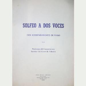 SOLF SOLFEO A DOS VOCES