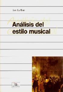 TEC JAN LARUE  ANALISIS DEL ESTILO MUSICAL