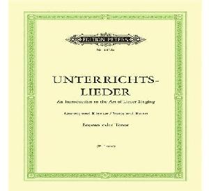 UNTERRICHTSLIEDER ALBUM SOPRANO / TENOR