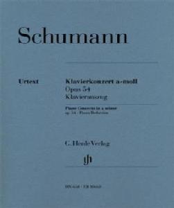 PORQ SCHUMANN CONCIERTO LA m OP.54 HENLE VERLAG