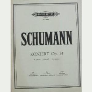 PORQ SCHUMANN CONCIERTO LA m OP.54 PETERS