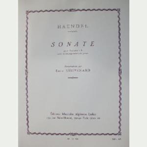 CLP HANDEL SONATA DOm CLARINETE Y PIANO *OFERTA*