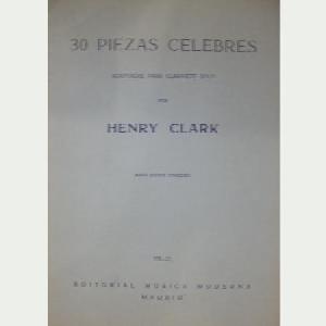 CL CLARK 30 PIEZAS CELEBRES CLARINETE SOLO *OFERTA*