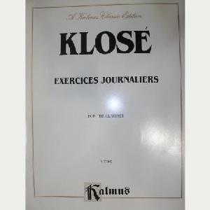 CL KLOSE EJERCICIOS DIARIOS PARA CLARINETE *OFERTA*