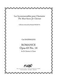 CLP BAERMANN ROMANCE OP.63 N.14