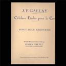 TP GALLAY CELEBRES ETUDES POUR LE CORN *EN OFERTA*