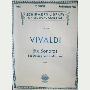 CBJ P VIVALDI 6 SONATAS CONTRABAJO Y PIANO 