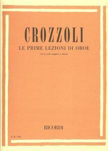 OB CROZZOLI LAS PRIMERAS LECCIONES OBOE * EN OFERTA *