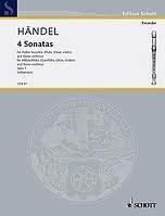 FLP HANDEL SONATA OP.1 Nº2,4,7,11 FLAUTA DULCE ALTO