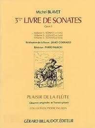 FLP BLAVET - SONATAS OP.3 V.1 (Nº1 / Nº2) *OFERTA*