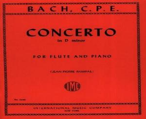 FLP BACH CONCIERTO Re M. (Rampal) C.P.E. 