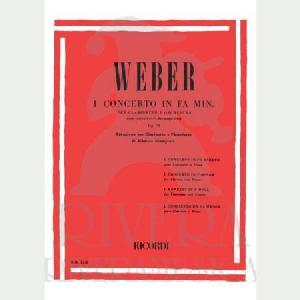 CLP WEBER CONCIERTO FA MENOR N.1 OP.73