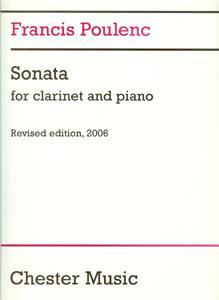 CLP POULENC SONATA CLARINETE Y PIANO