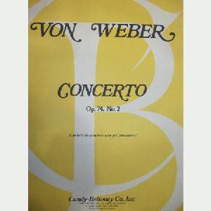 CLP WEBER CONCIERTO MIbM N.2 OP.74 *OFERTA*