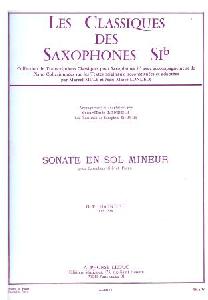 SXTP HANDEL - SONATA EN SOLm (SAXO SIb)