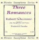 SXP SCHUMANN 3 ROMANZAS OP.94 SAXOFON Y PIANO