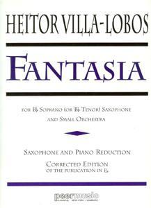 SXP VILLA-LOBOS - FANTASIA (SAXO SOPRANO/TENOR) MIB