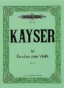 V KAYSER 36 ESTUDIOS VIOLIN OP.20 (BOILEAU)